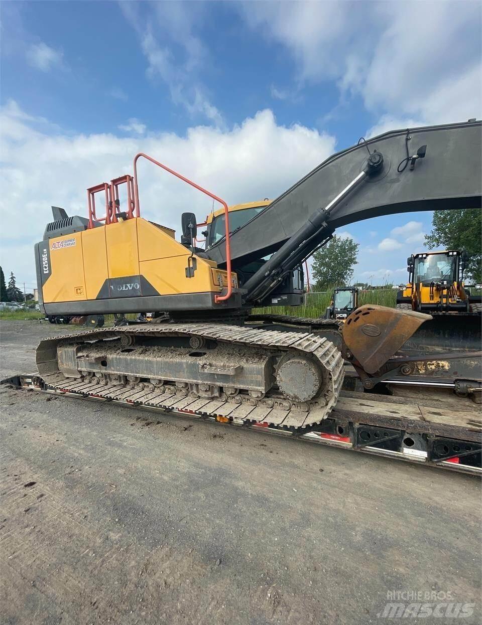 Volvo EC250E LR Гусеничні екскаватори