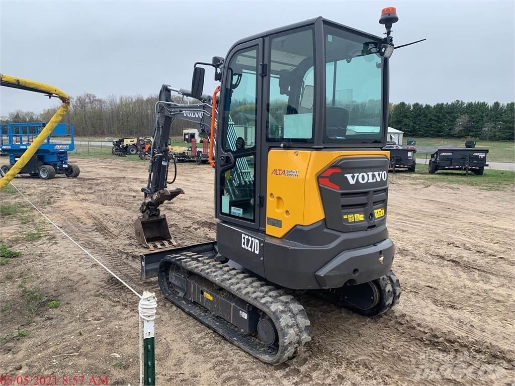Volvo EC27D Міні-екскаватори < 7т