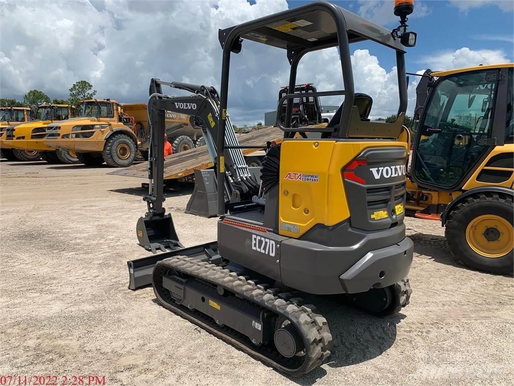Volvo EC27D Міні-екскаватори < 7т