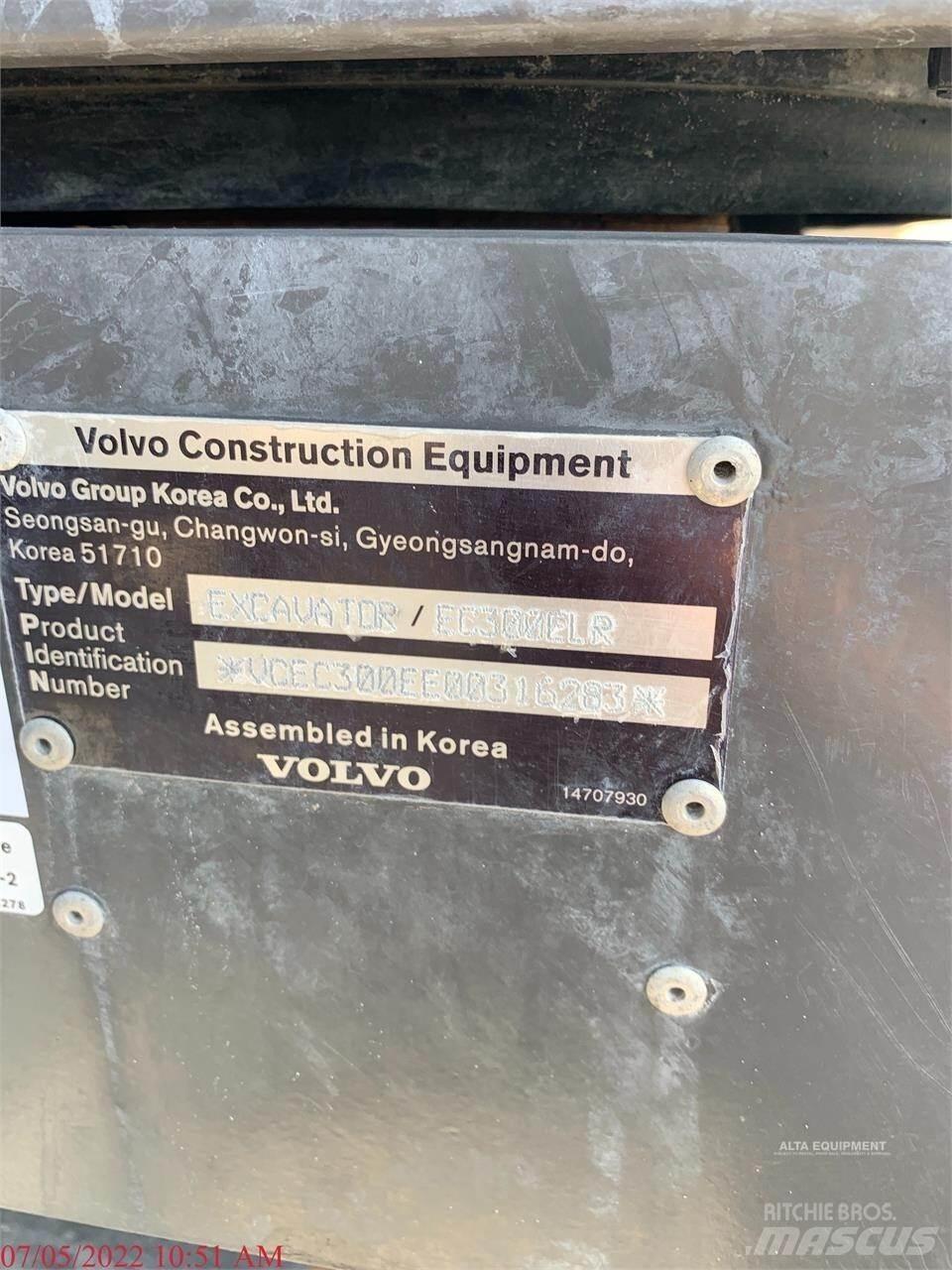 Volvo EC300E LR Гусеничні екскаватори