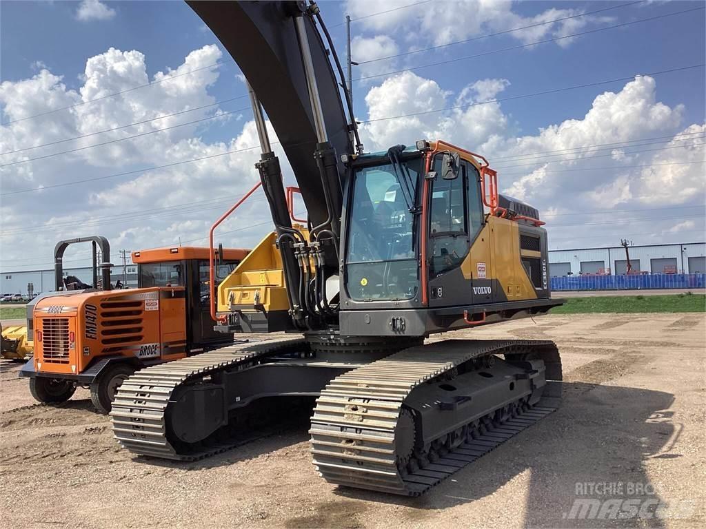 Volvo EC350EL Гусеничні екскаватори