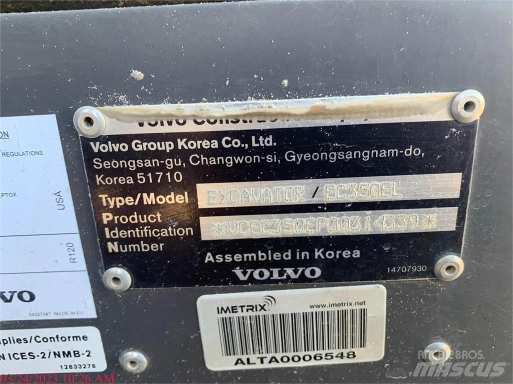 Volvo EC350EL Гусеничні екскаватори