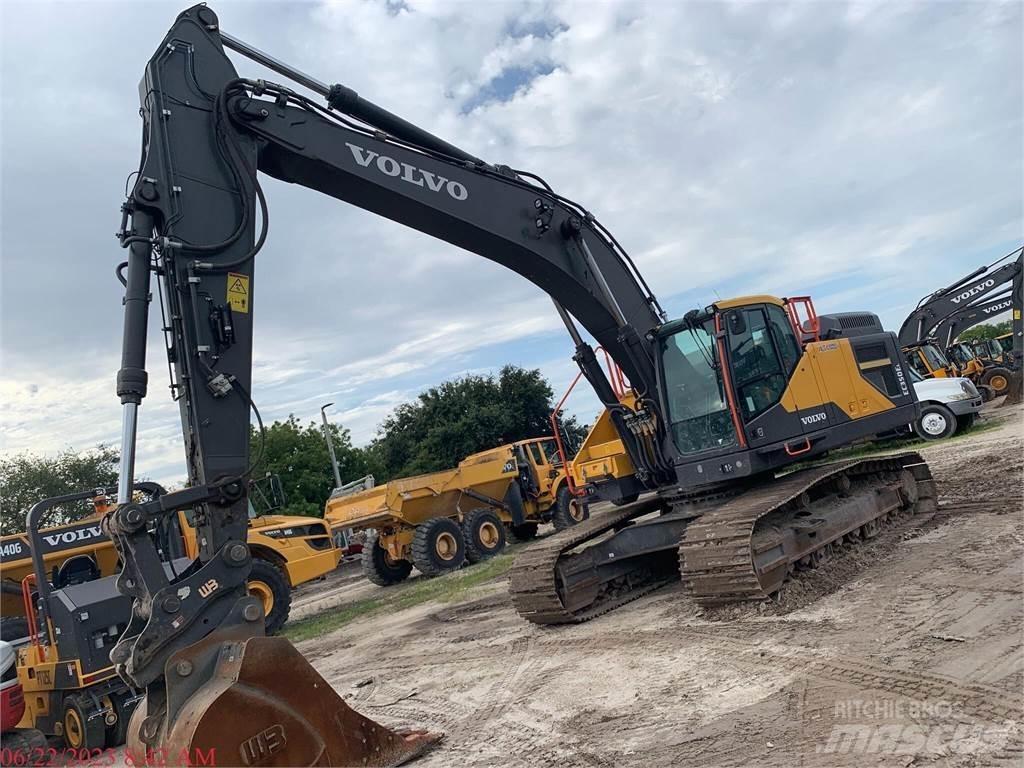 Volvo EC350EL Гусеничні екскаватори