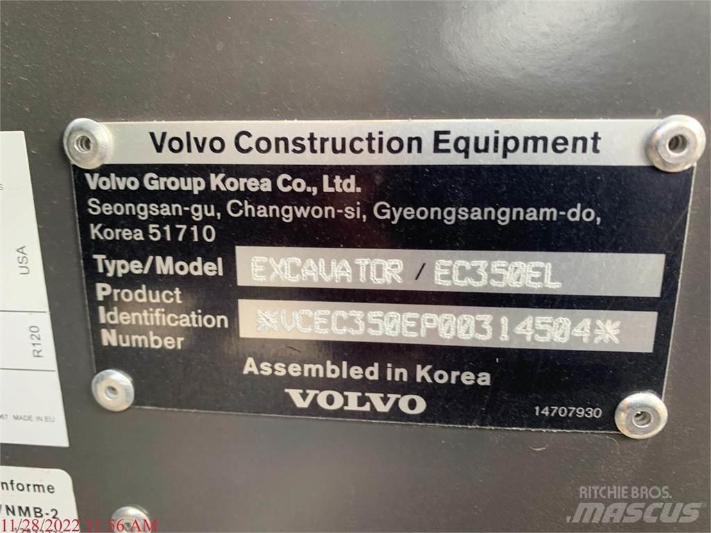 Volvo EC350EL Гусеничні екскаватори