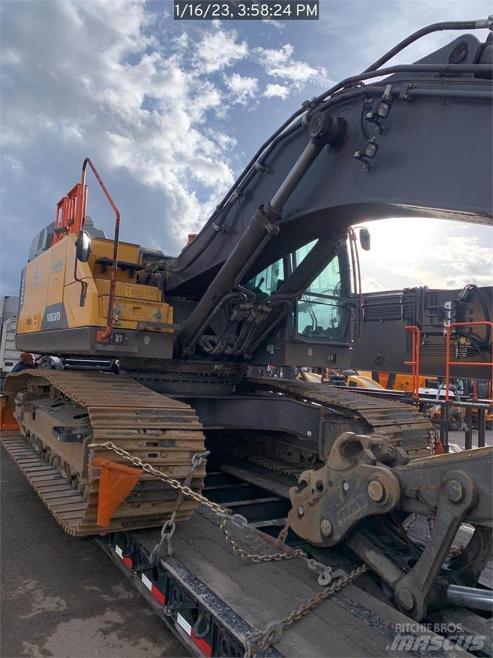 Volvo EC350EL Гусеничні екскаватори