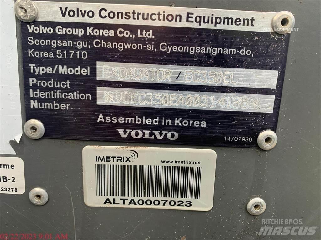 Volvo EC350EL Гусеничні екскаватори
