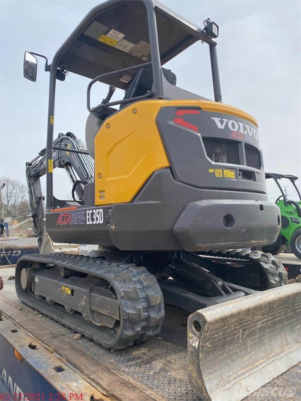 Volvo EC35D Міні-екскаватори < 7т