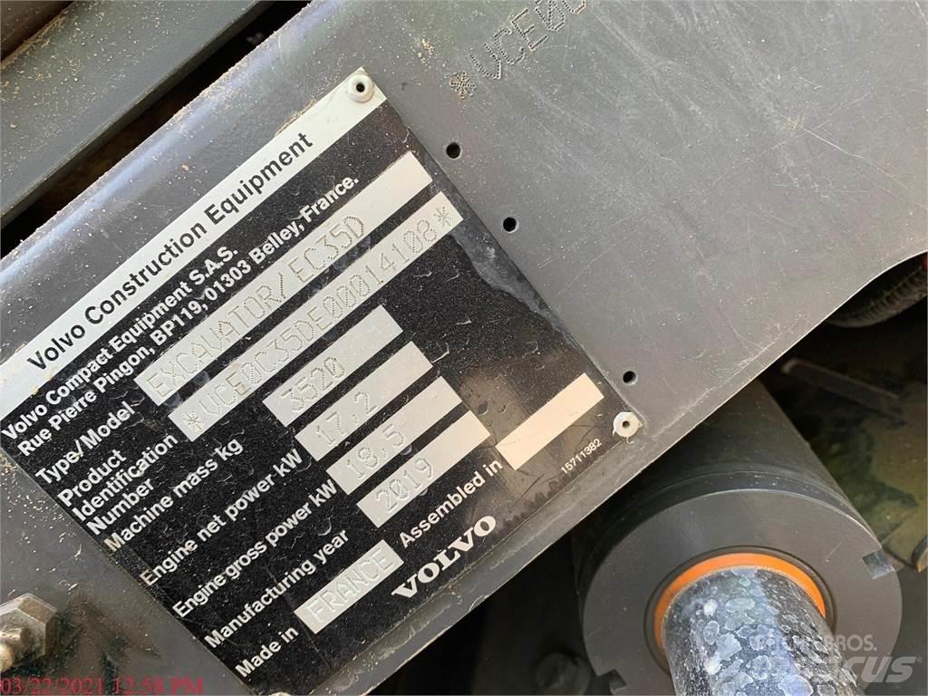 Volvo EC35D Міні-екскаватори < 7т