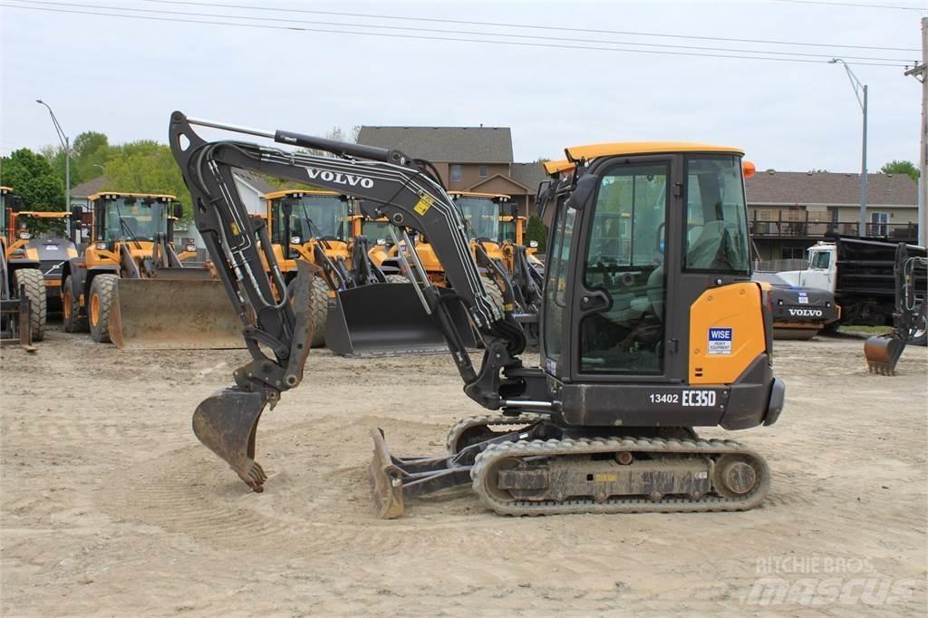 Volvo EC35D Міні-екскаватори < 7т