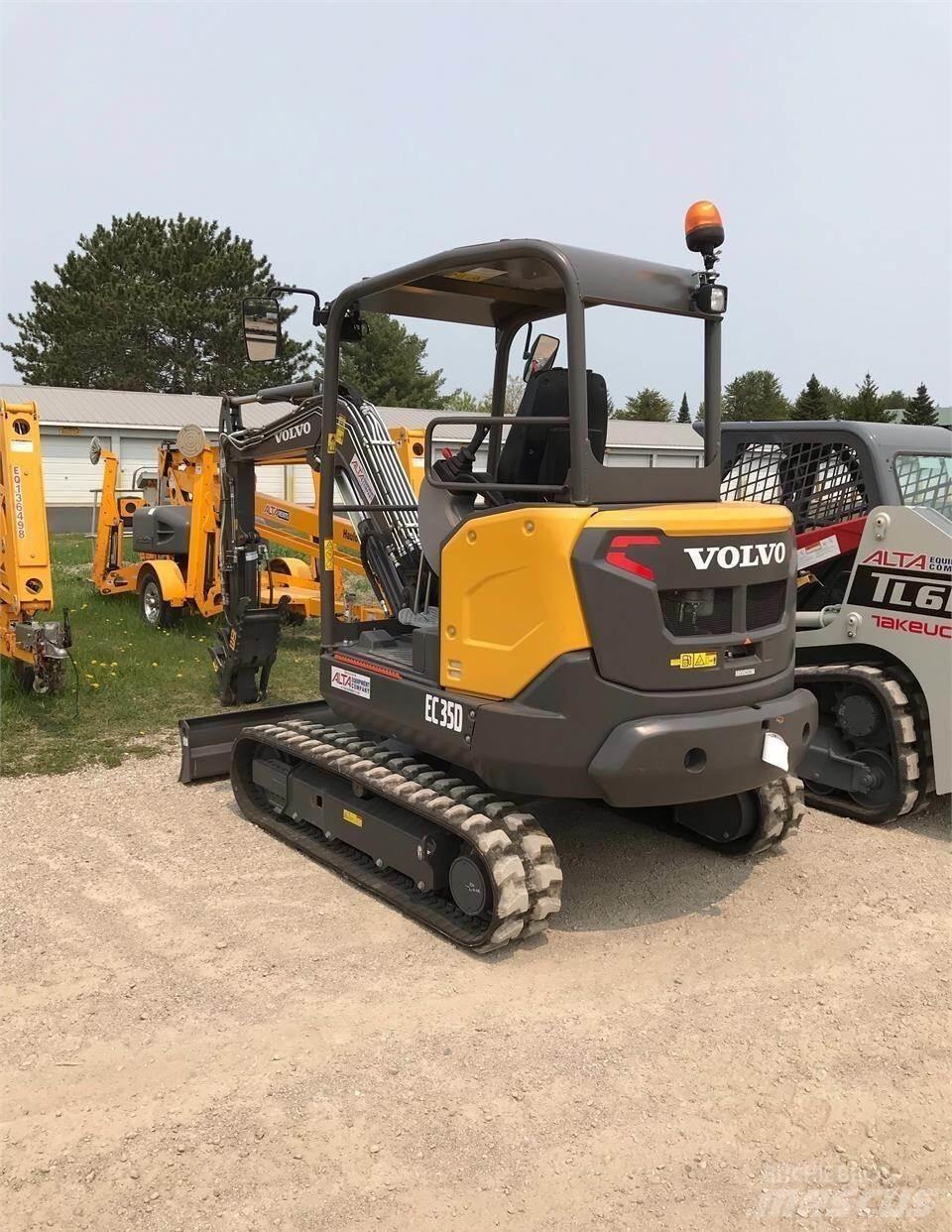 Volvo EC35D Міні-екскаватори < 7т