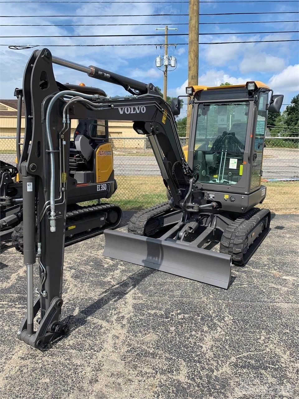 Volvo EC35D Міні-екскаватори < 7т
