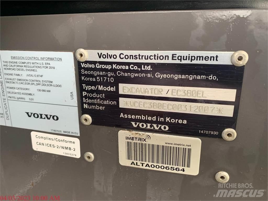 Volvo EC380EL Гусеничні екскаватори