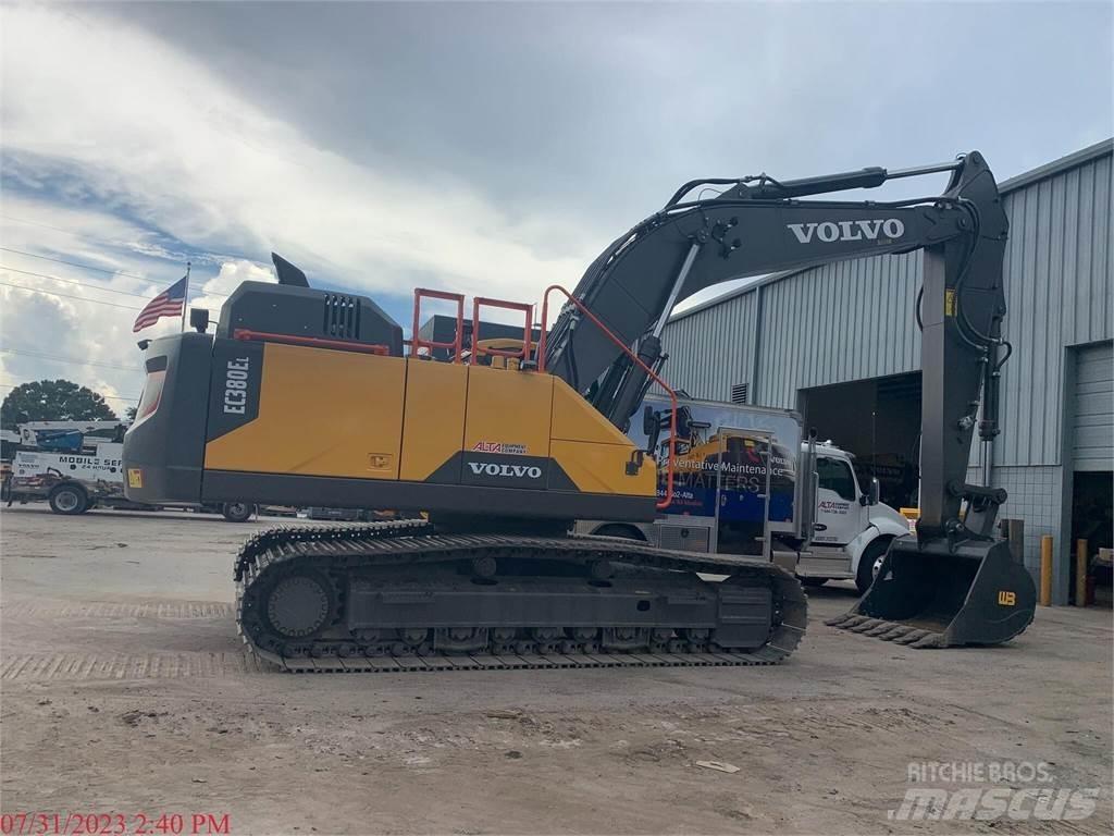 Volvo EC380EL Гусеничні екскаватори