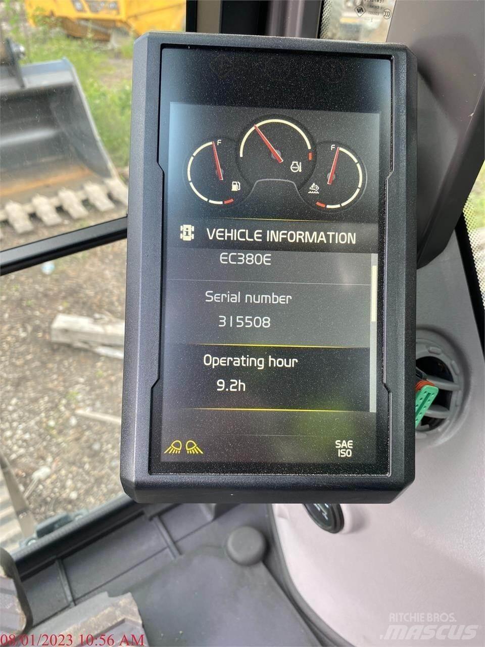 Volvo EC380EL Гусеничні екскаватори