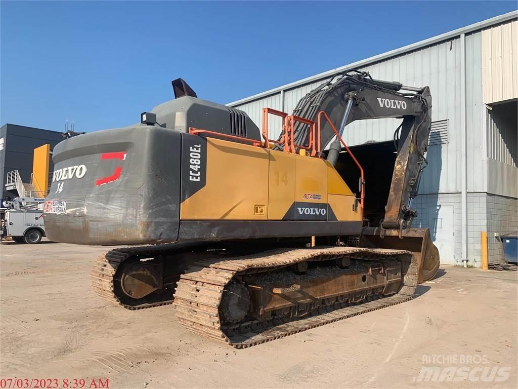 Volvo EC480EL Гусеничні екскаватори
