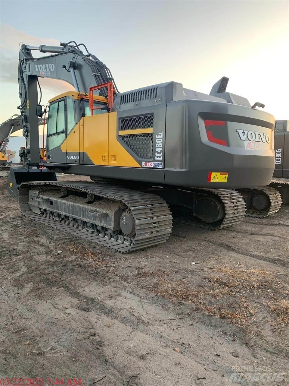 Volvo EC480EL Гусеничні екскаватори