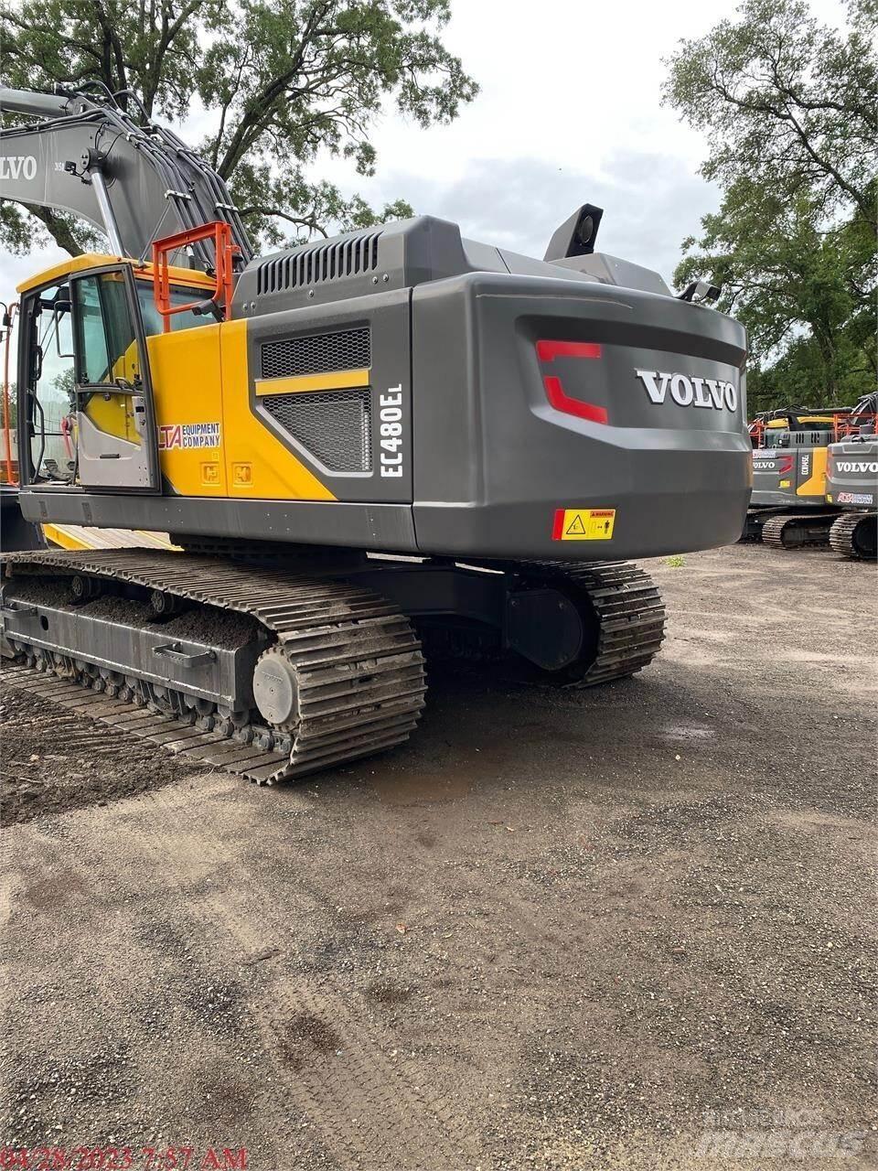 Volvo EC480EL Гусеничні екскаватори