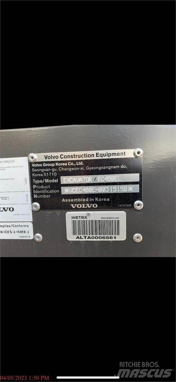 Volvo EC480EL Гусеничні екскаватори