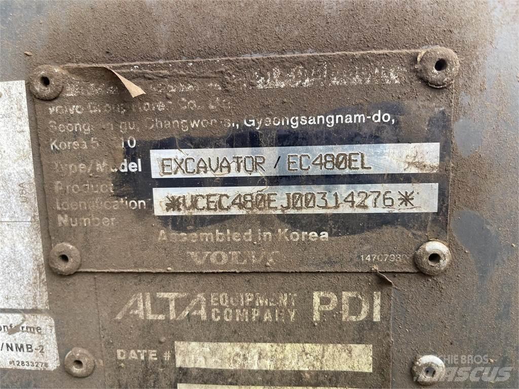Volvo EC480EL Гусеничні екскаватори