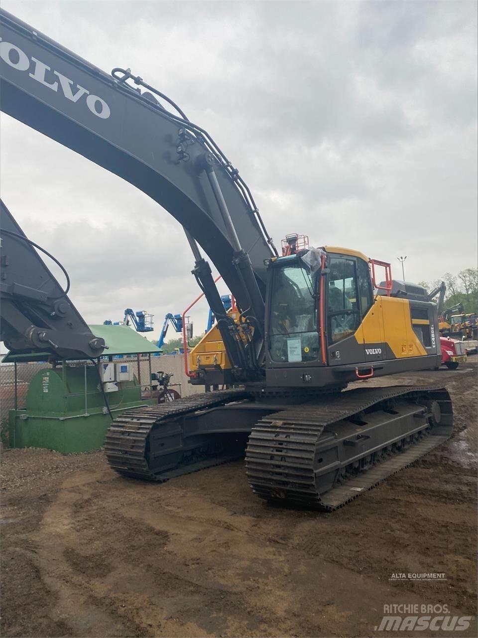Volvo EC480EL Гусеничні екскаватори