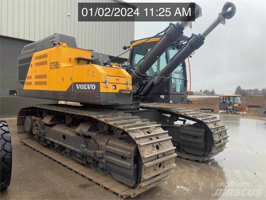 Volvo EC750EL Гусеничні екскаватори