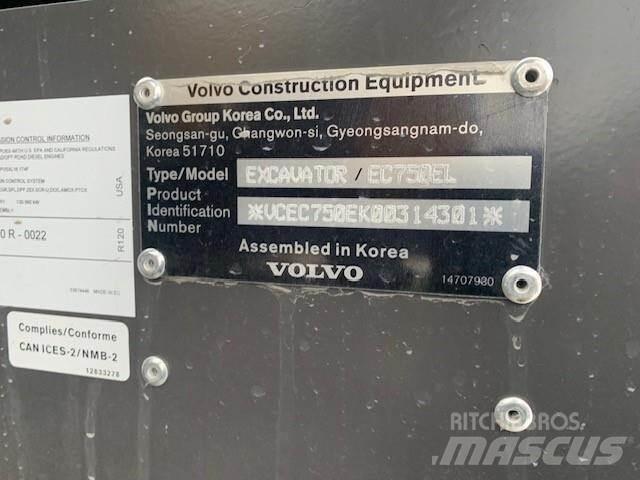 Volvo EC750EL Гусеничні екскаватори