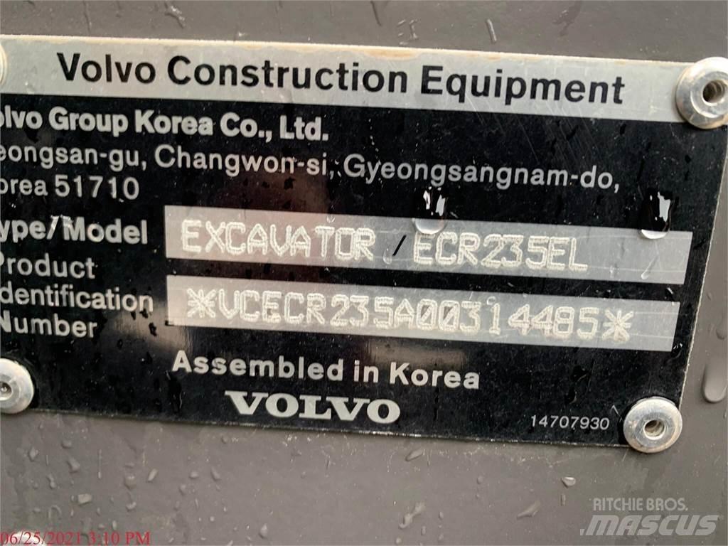 Volvo ECR235EL Гусеничні екскаватори