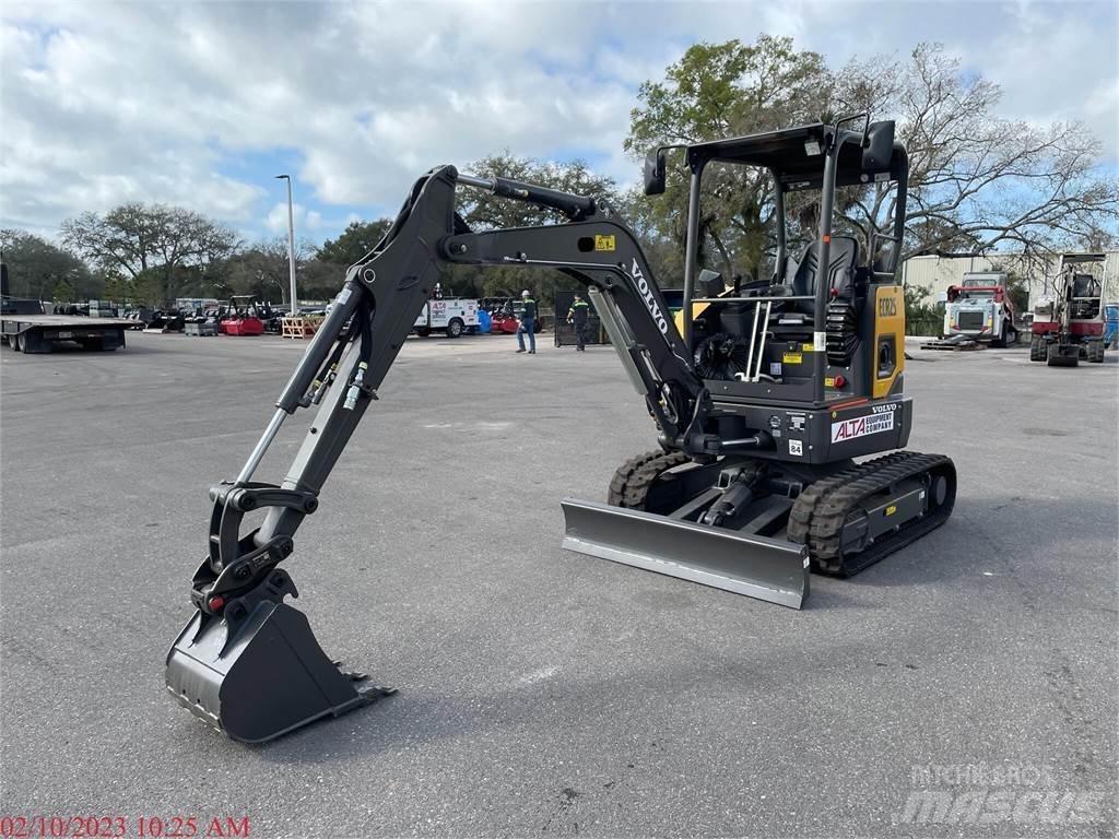 Volvo ECR25D Міні-екскаватори < 7т