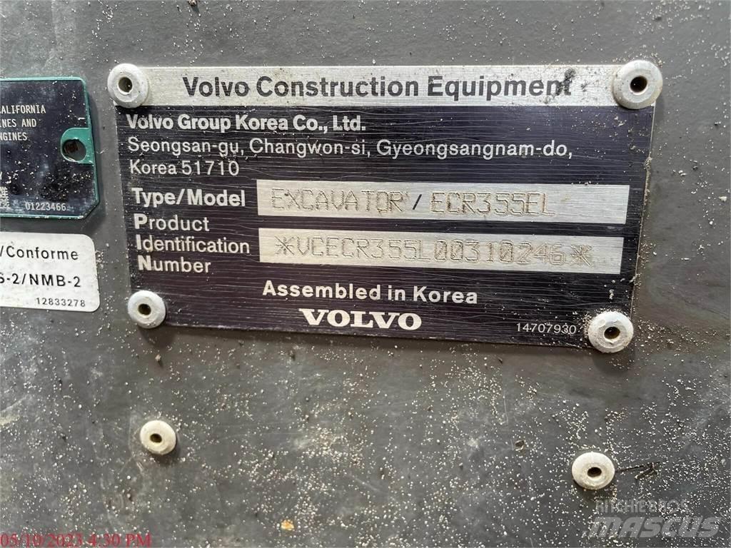 Volvo ECR355EL Гусеничні екскаватори