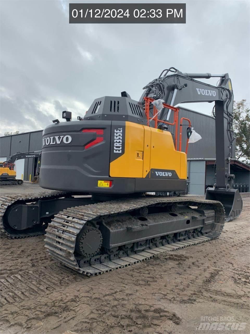Volvo ECR355EL Гусеничні екскаватори