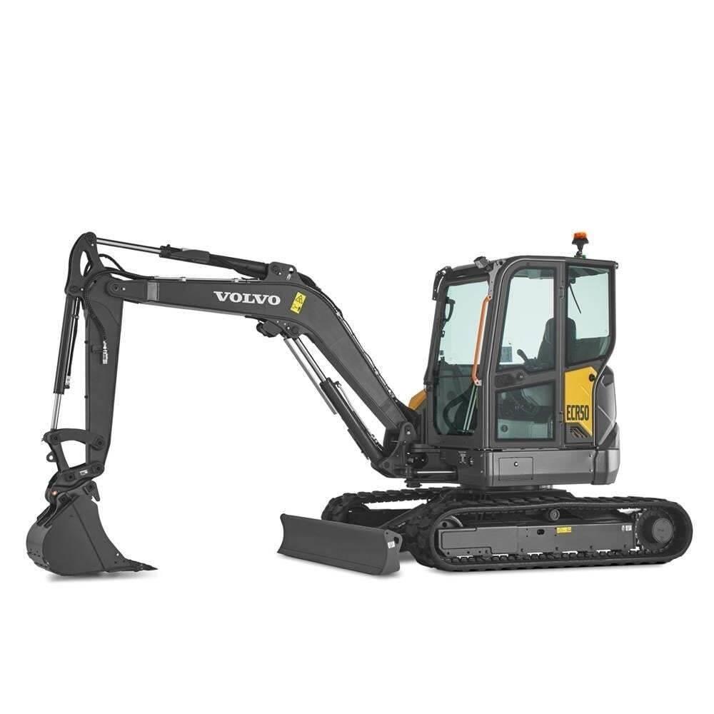 Volvo ECR50F Міні-екскаватори < 7т