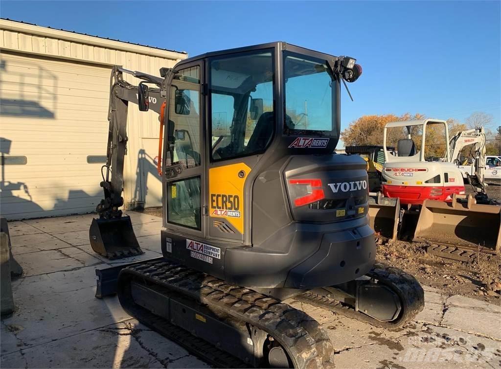 Volvo ECR50F Міні-екскаватори < 7т