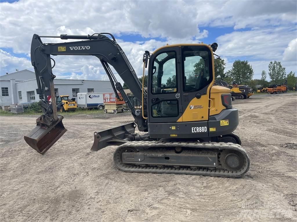 Volvo ECR88D Гусеничні екскаватори