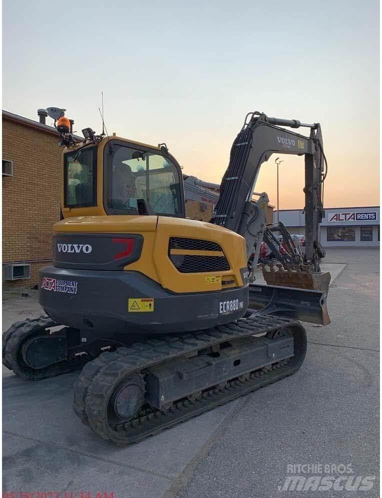 Volvo ECR88D Гусеничні екскаватори