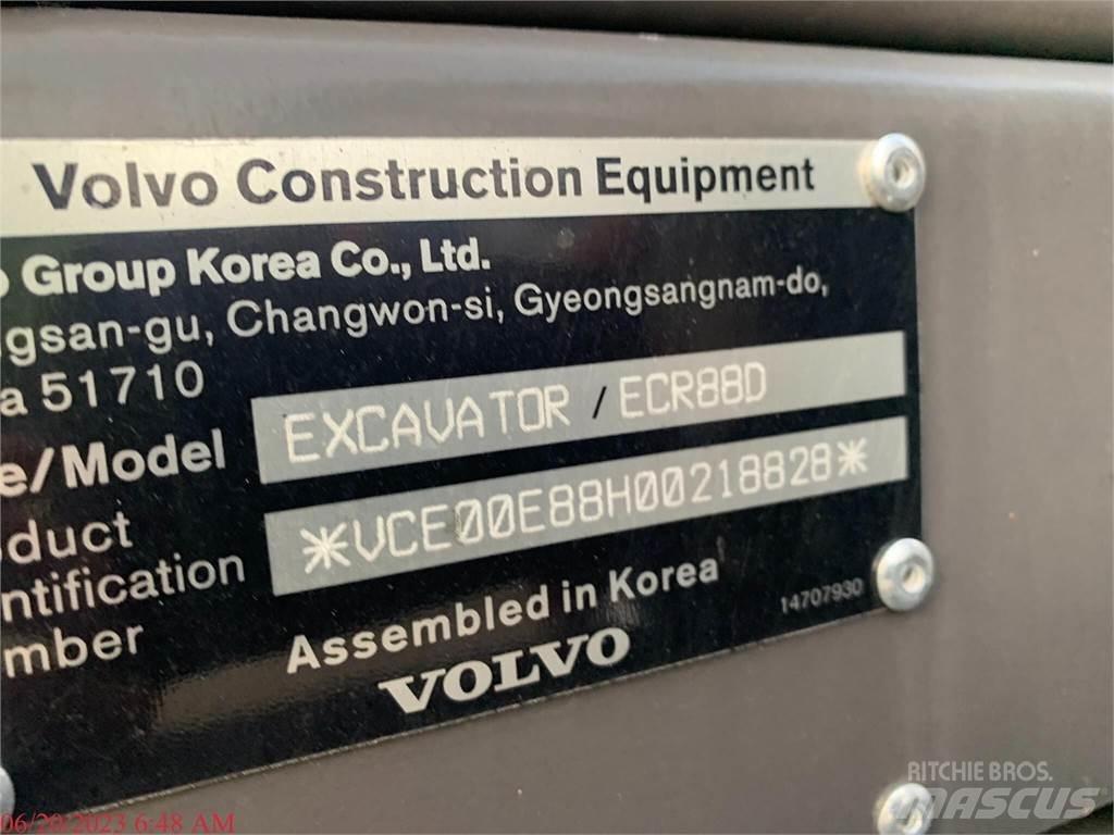 Volvo ECR88D Гусеничні екскаватори
