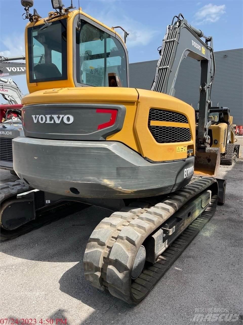 Volvo ECR88D Гусеничні екскаватори
