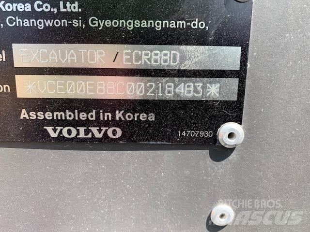 Volvo ECR88D Гусеничні екскаватори