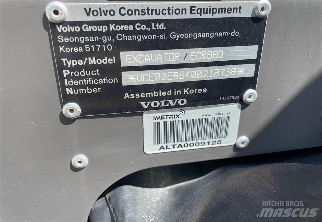 Volvo ECR88D Гусеничні екскаватори