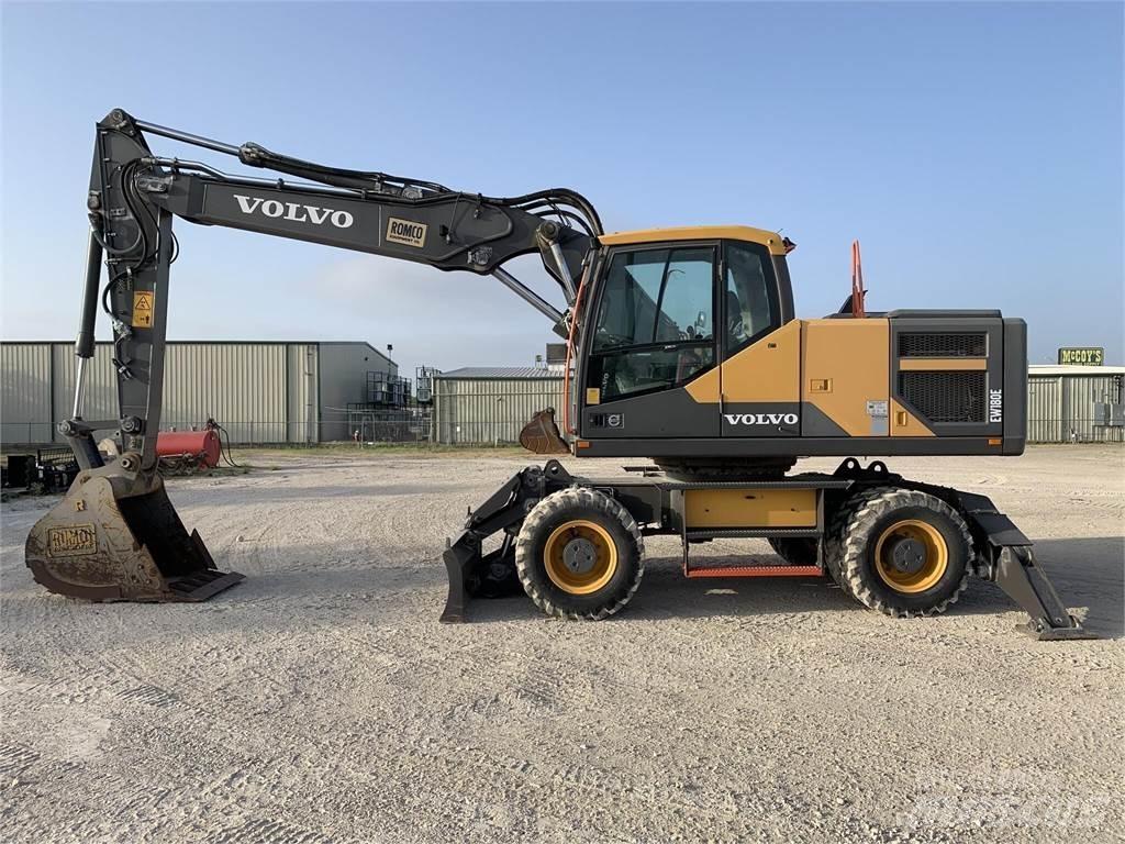 Volvo EW180E Колісні екскаватори
