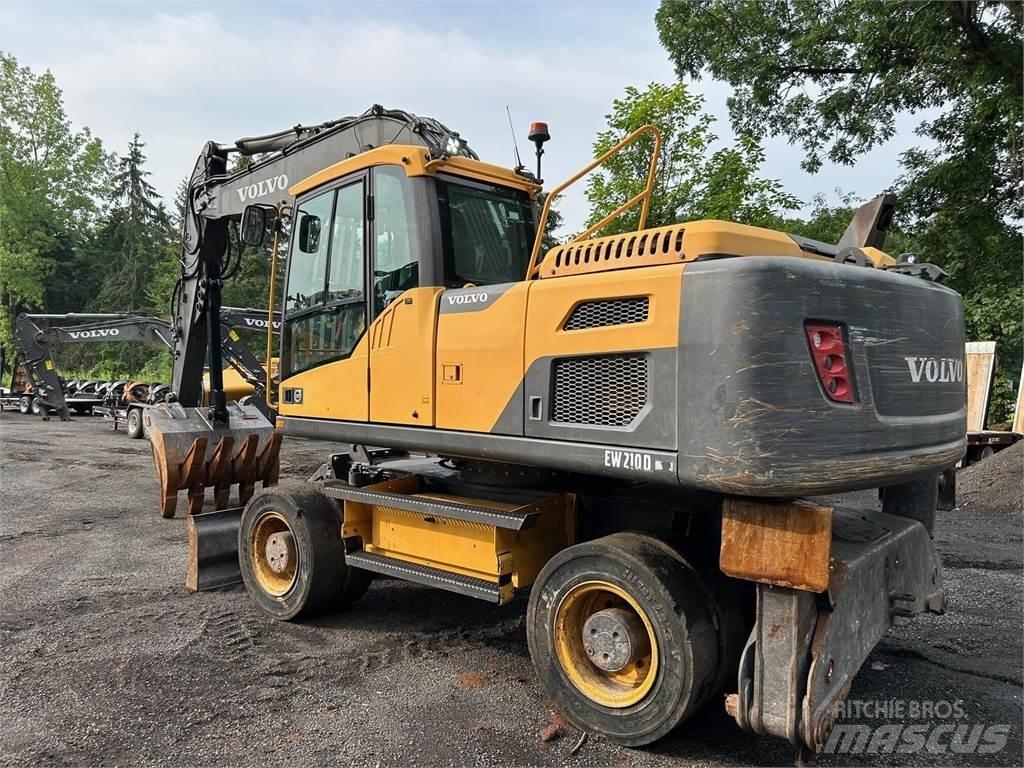 Volvo EW210D Колісні екскаватори