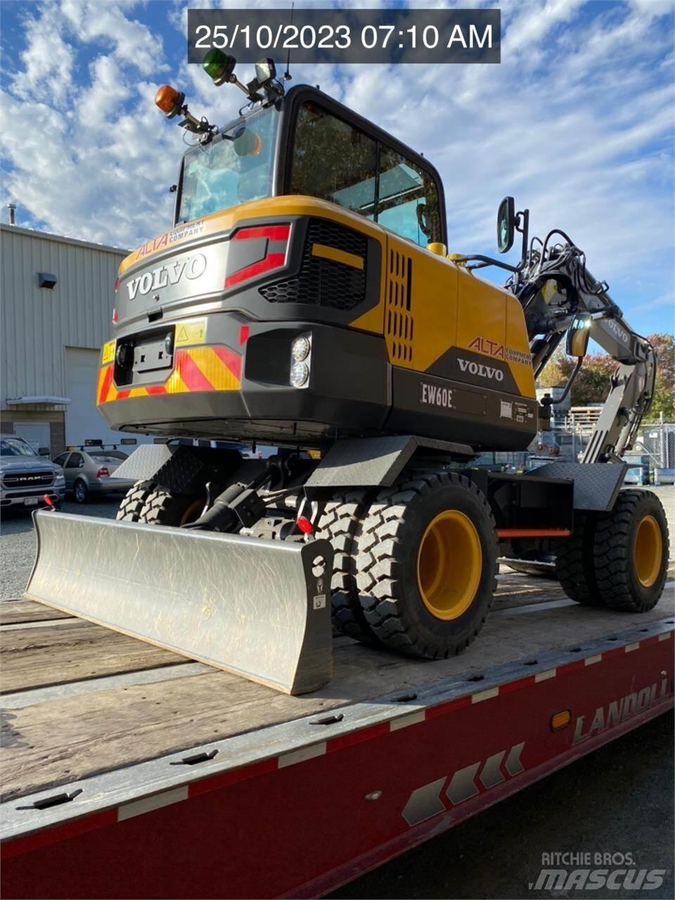 Volvo EW60E Колісні екскаватори