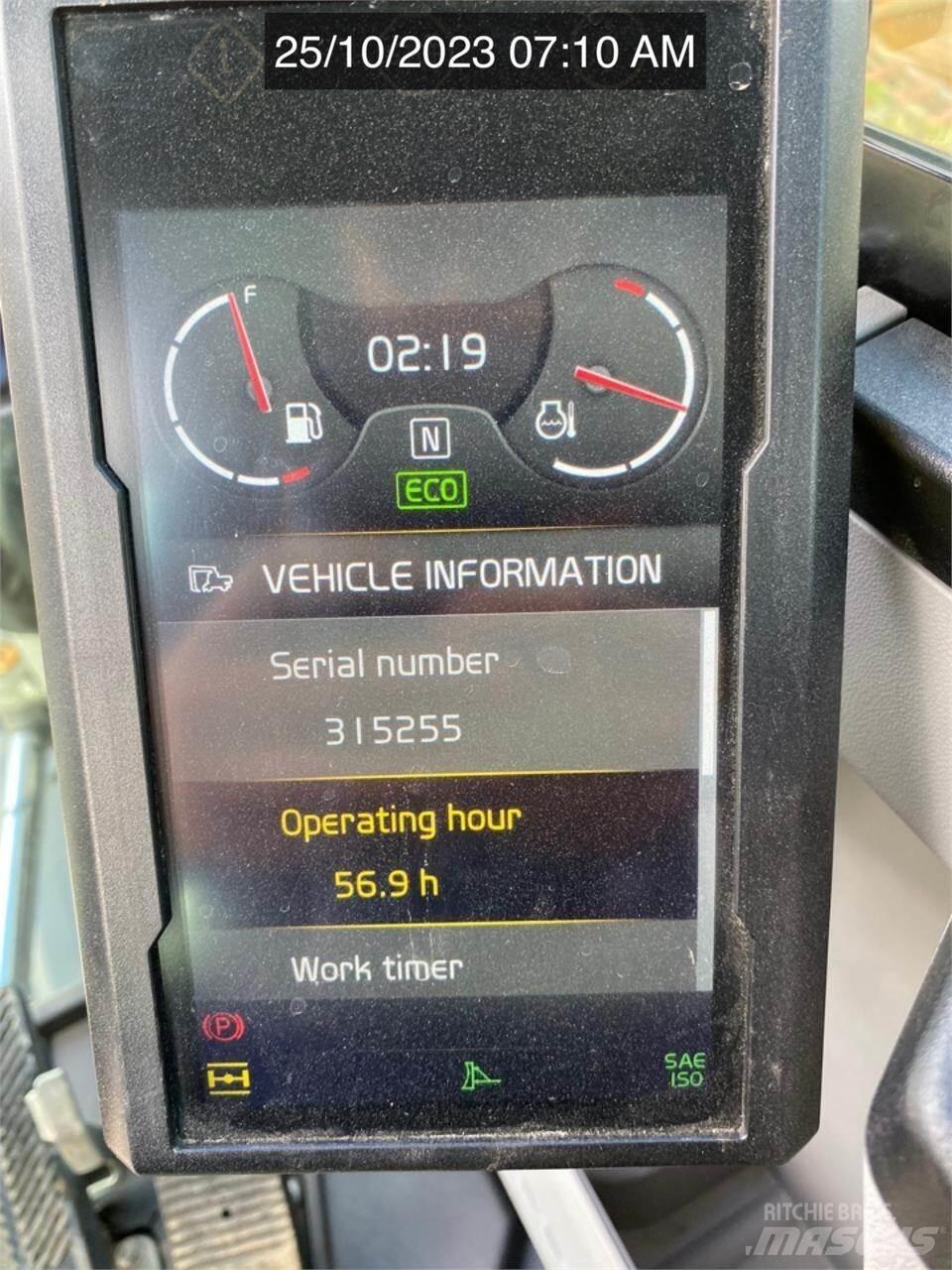 Volvo EW60E Колісні екскаватори