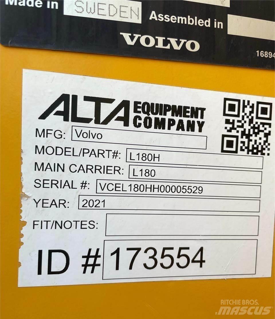 Volvo L180H Фронтальні навантажувачі