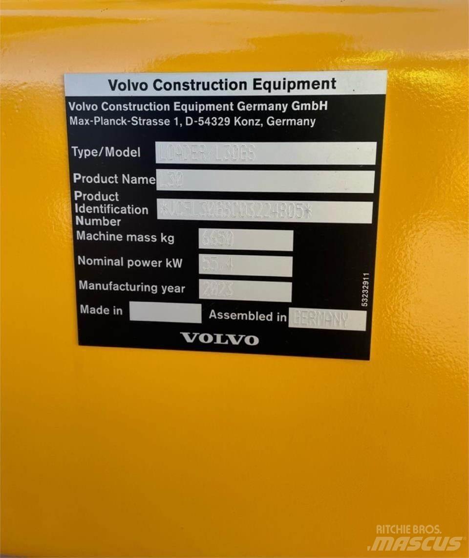 Volvo L30GS Фронтальні навантажувачі