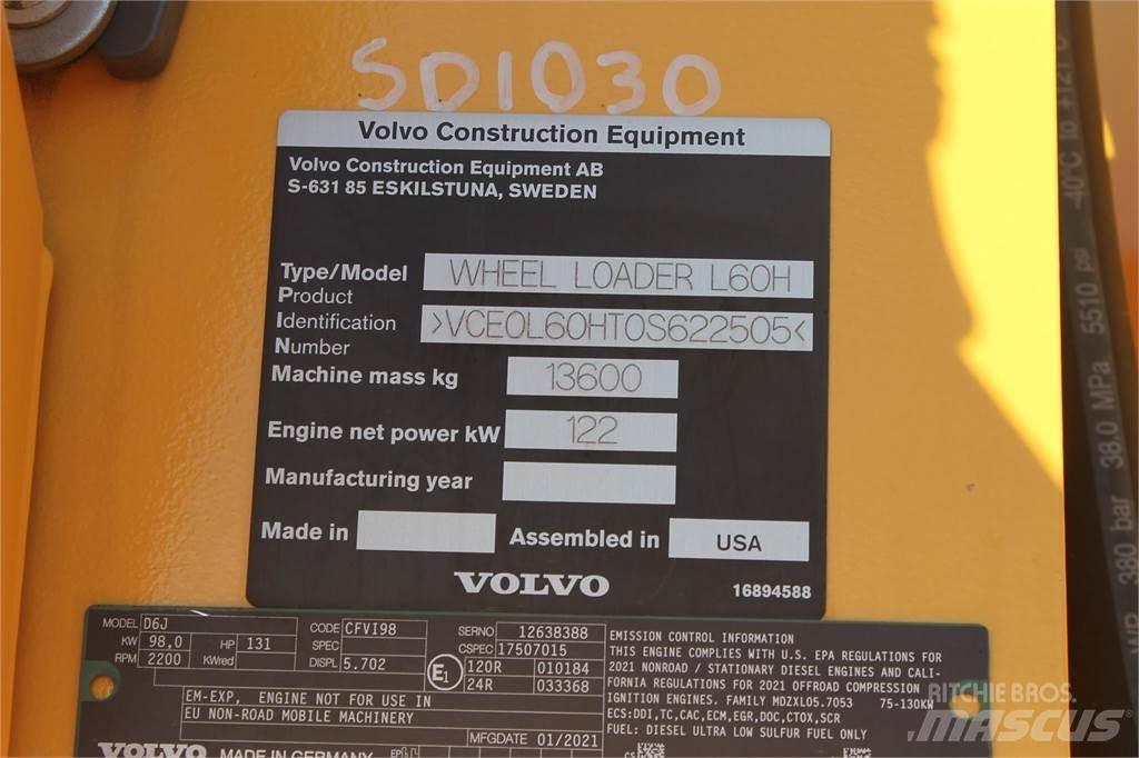 Volvo L60H Фронтальні навантажувачі