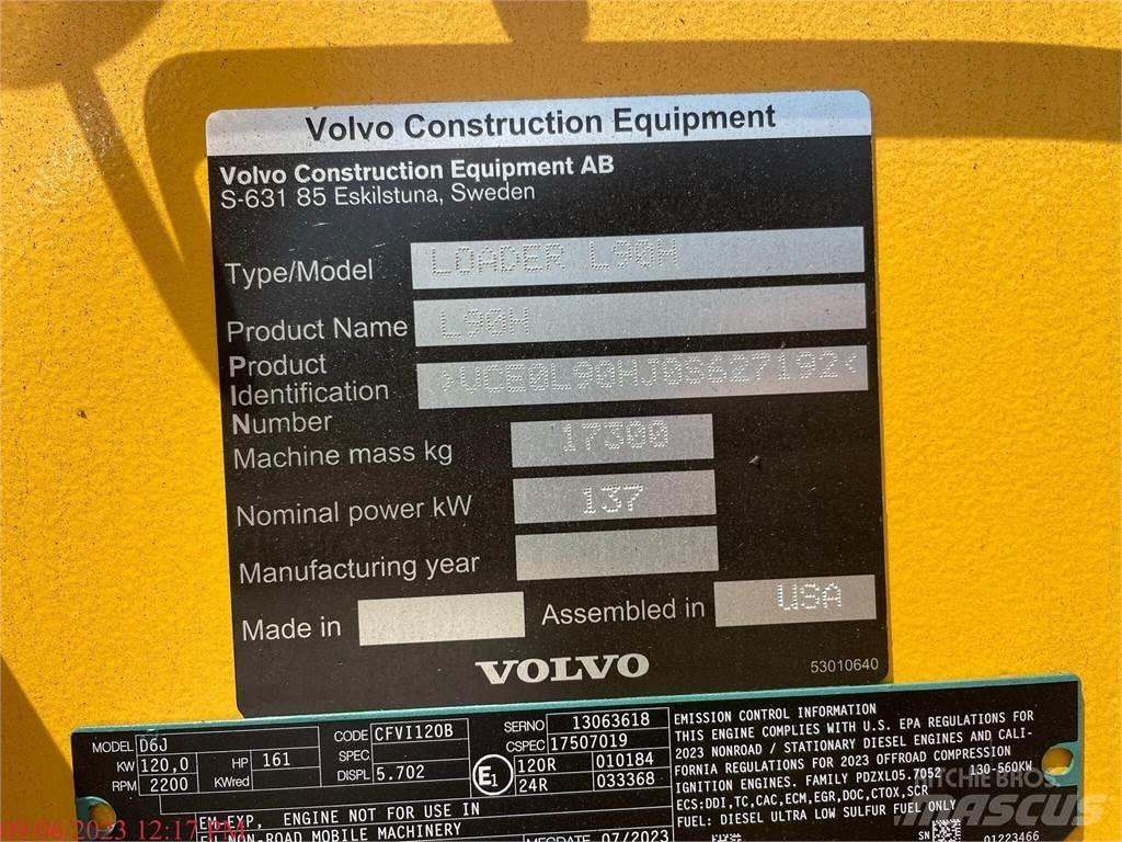 Volvo L90H Фронтальні навантажувачі