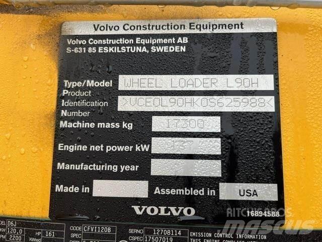 Volvo L90H Фронтальні навантажувачі