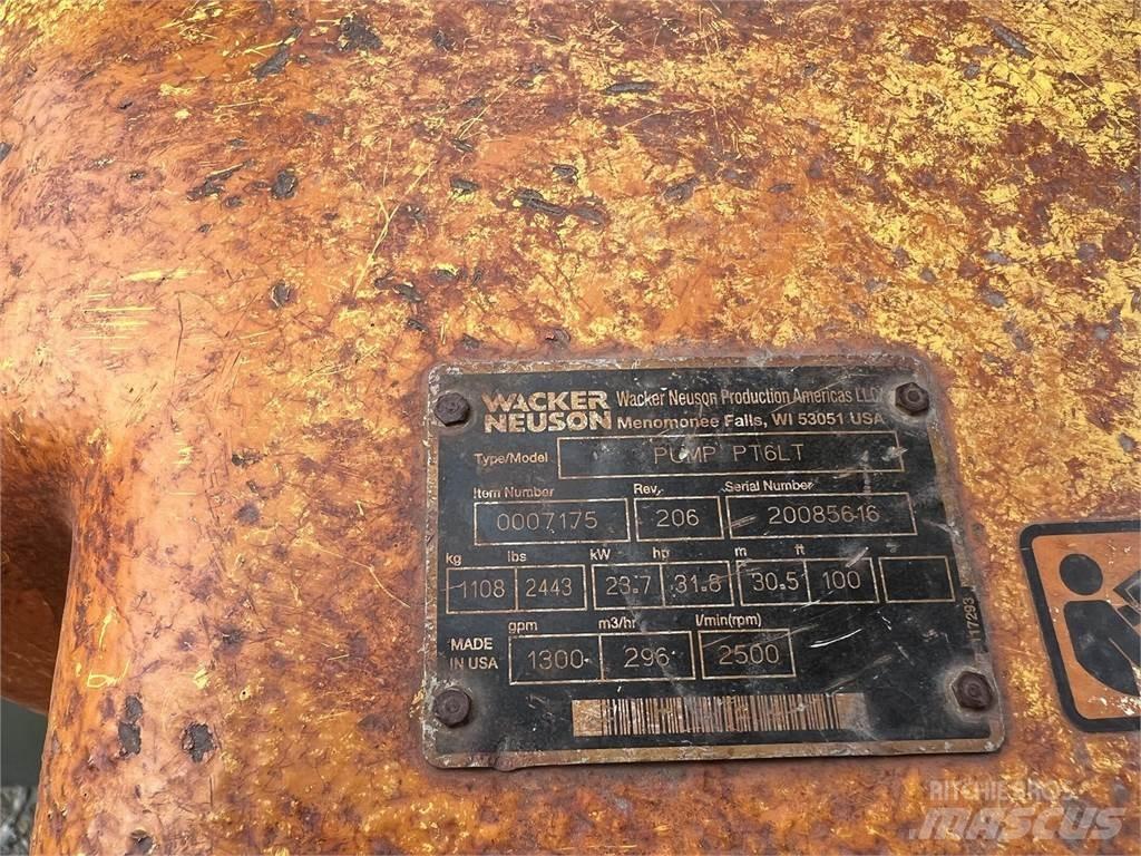 Wacker Neuson PT6 Гідронасоси