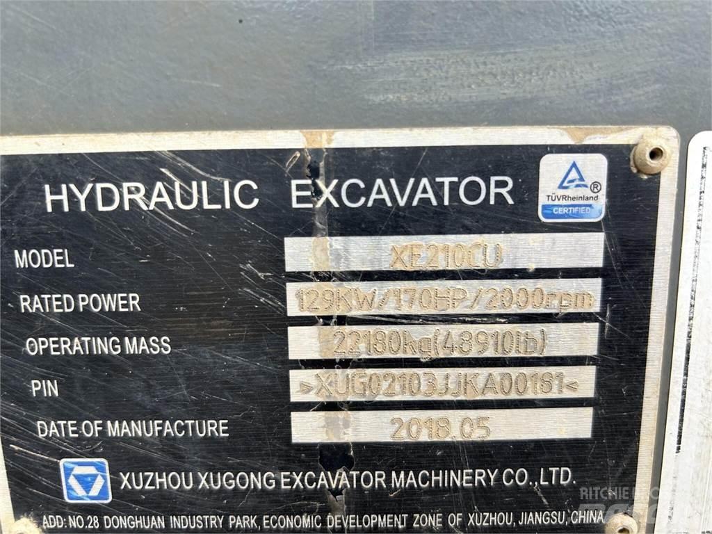 XCMG XE210CU Гусеничні екскаватори