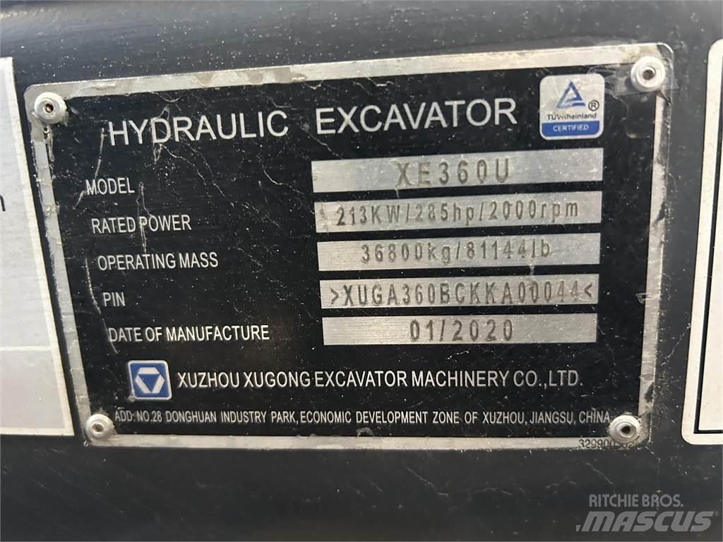 XCMG XE360U Гусеничні екскаватори